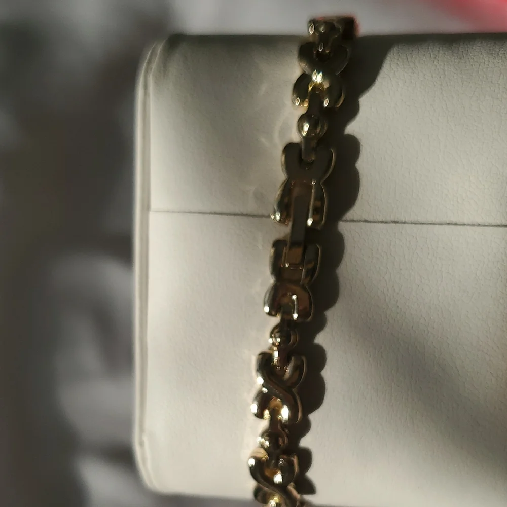 Gold-Tone Crystal Bracelet Watch for Women - Picture 5 of 7